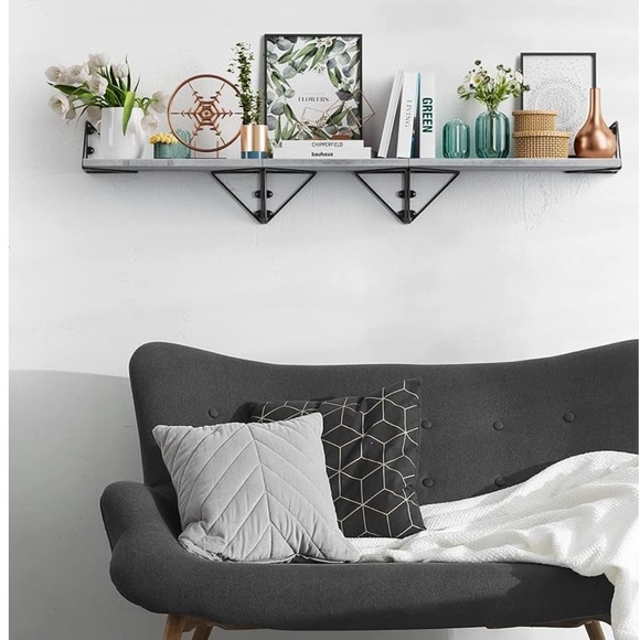 Floating Shelves for Bedroom, Shelves for Wall Decor, Wall Shelves for Living Ro - Picture 5 of 12